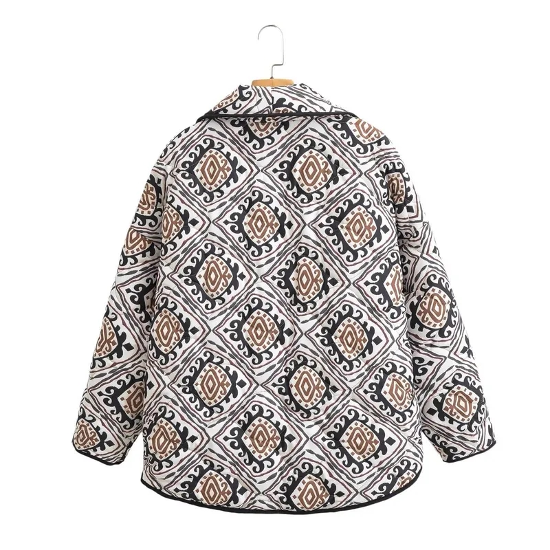 Quilted Jacket/Coat L Multi