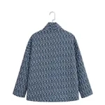 Quilted Jacket/Coat One Size Navy Blue