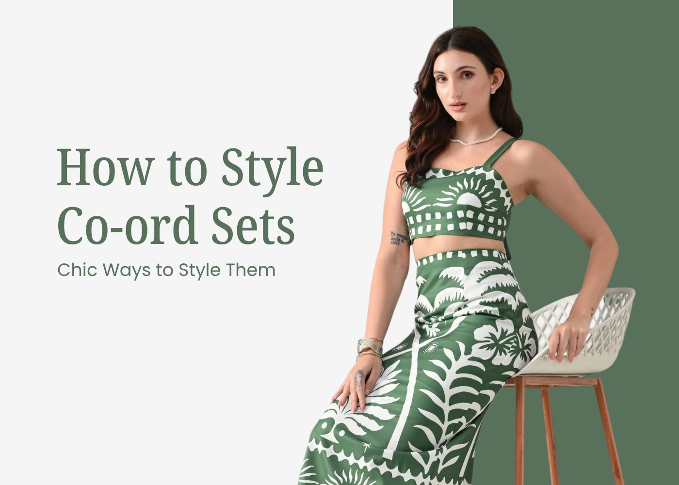 How to Style Co-ord Sets: Chic Ways to Style Them