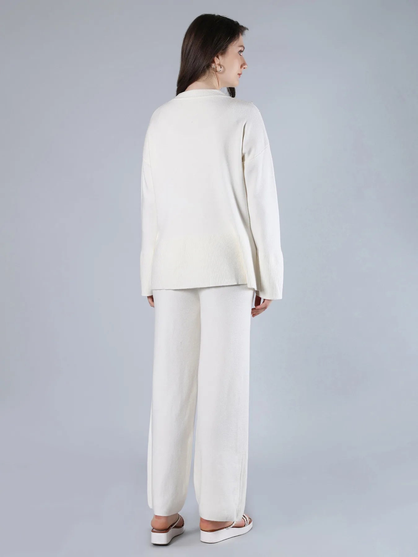 Pearl Detailed Two-Piece Set