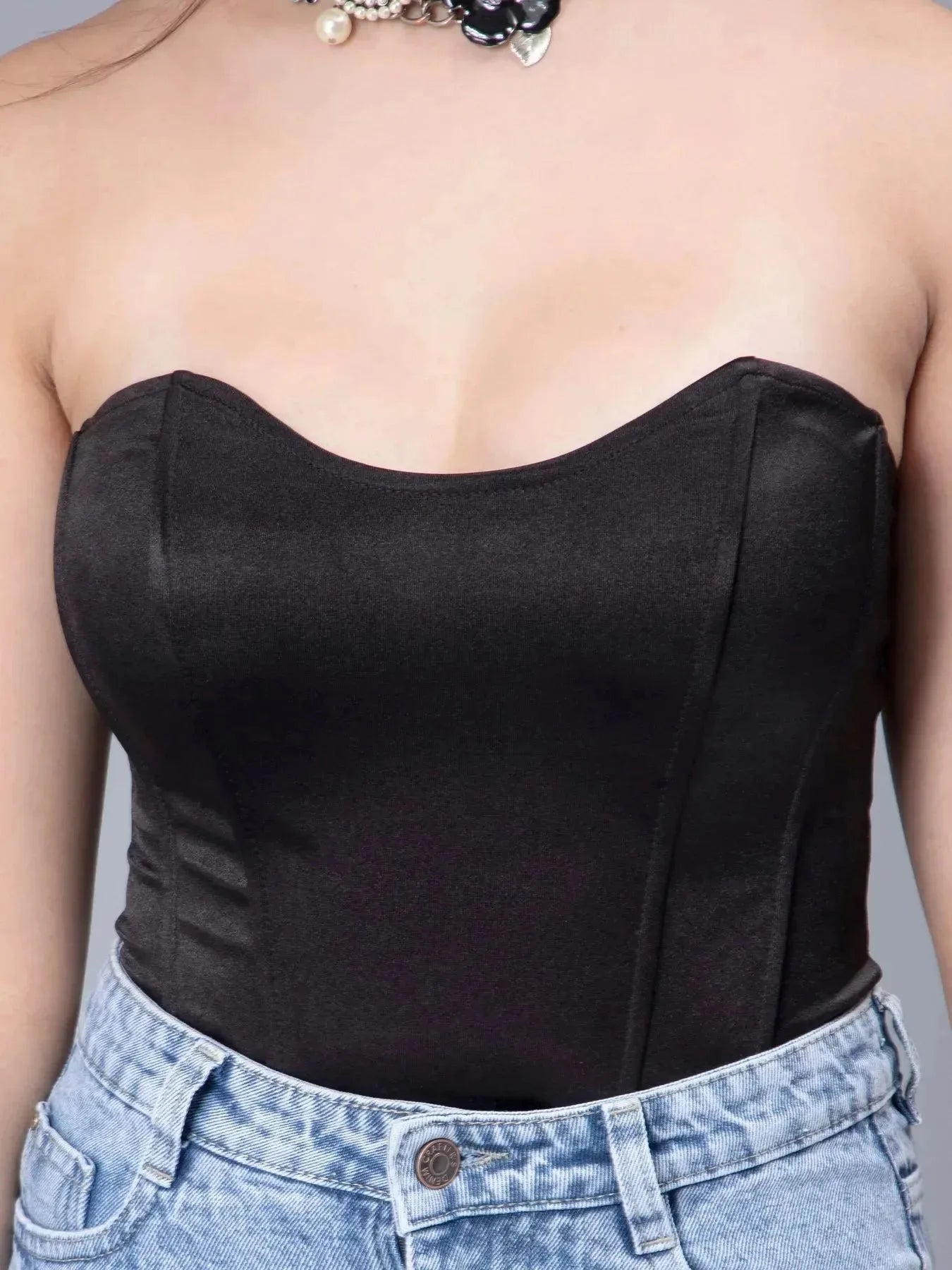 Sexy Corset Crop Top