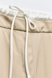 Double Waistband Trousers