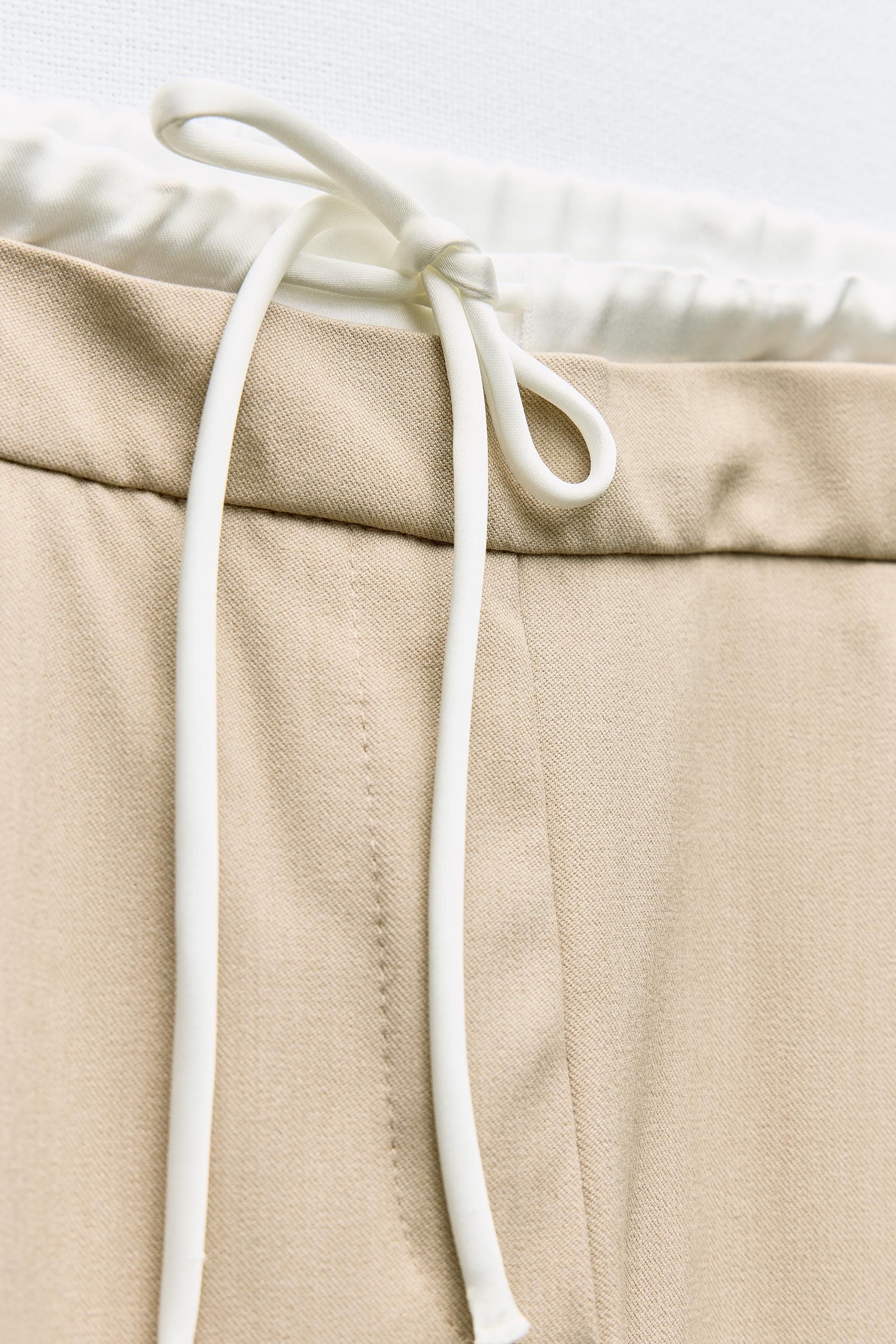Double Waistband Trousers