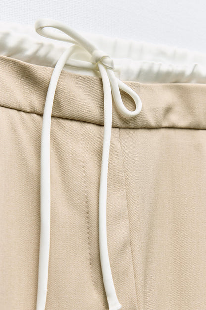 Double Waistband Trousers