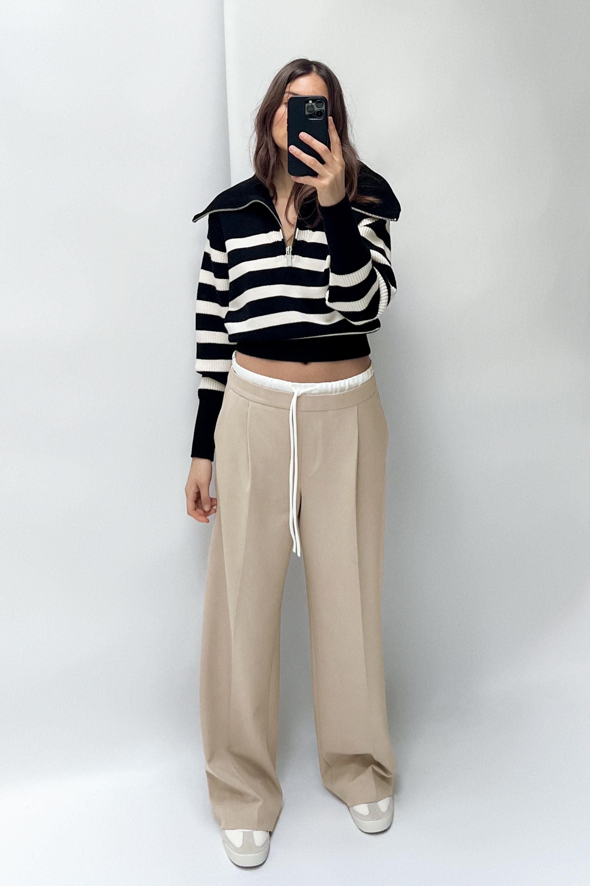 Double Waistband Trousers