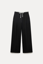 Double Waistband Trousers