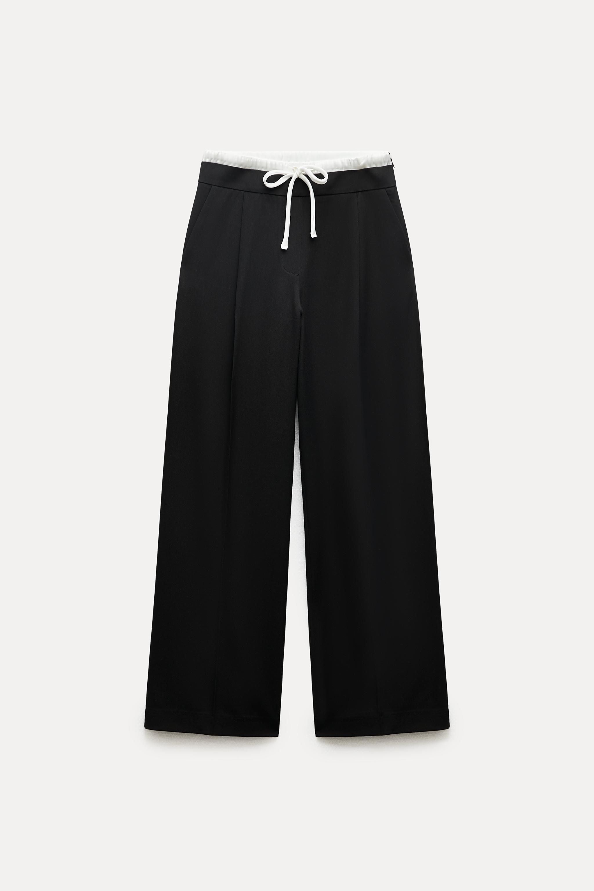 Double Waistband Trousers