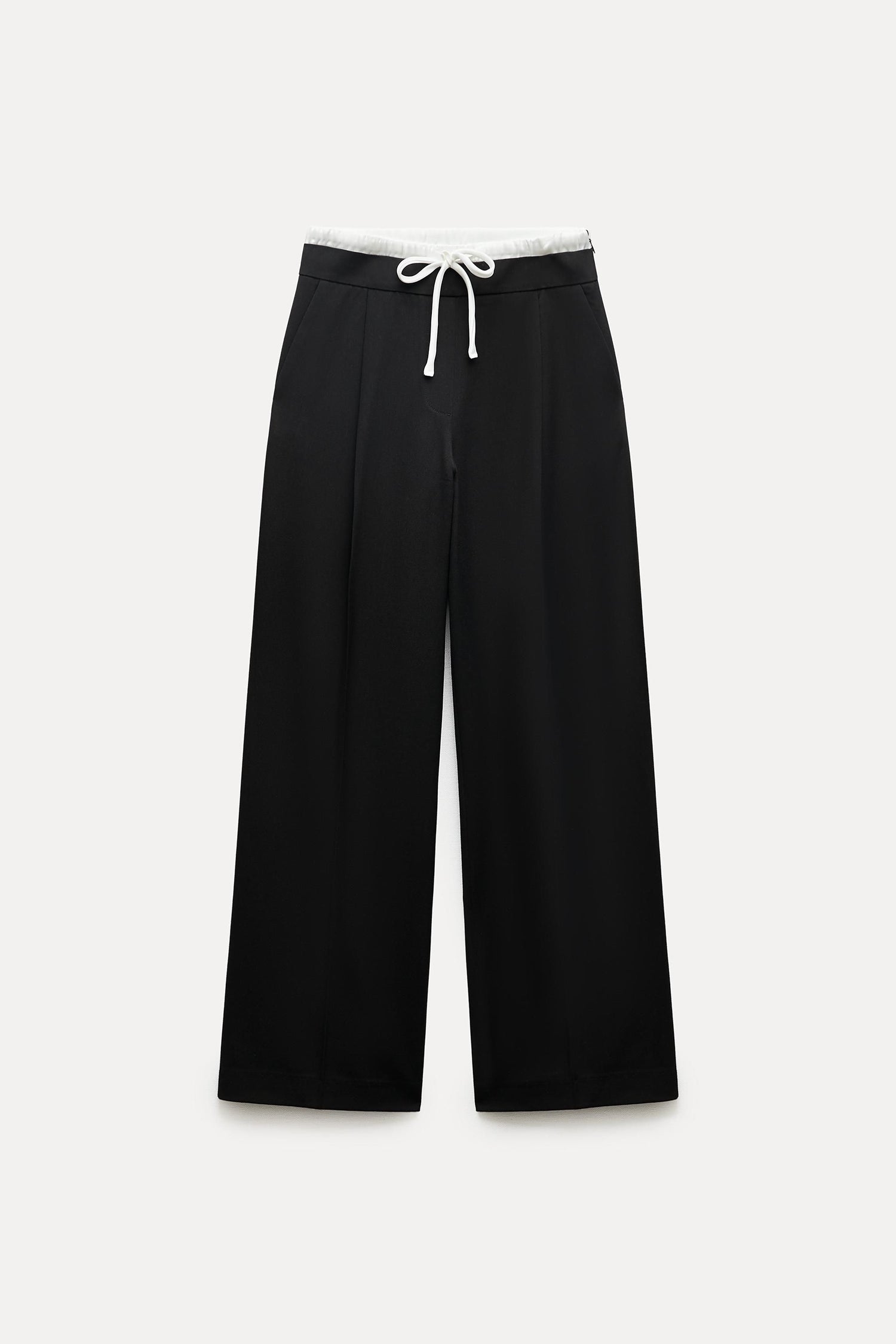 Double Waistband Trousers