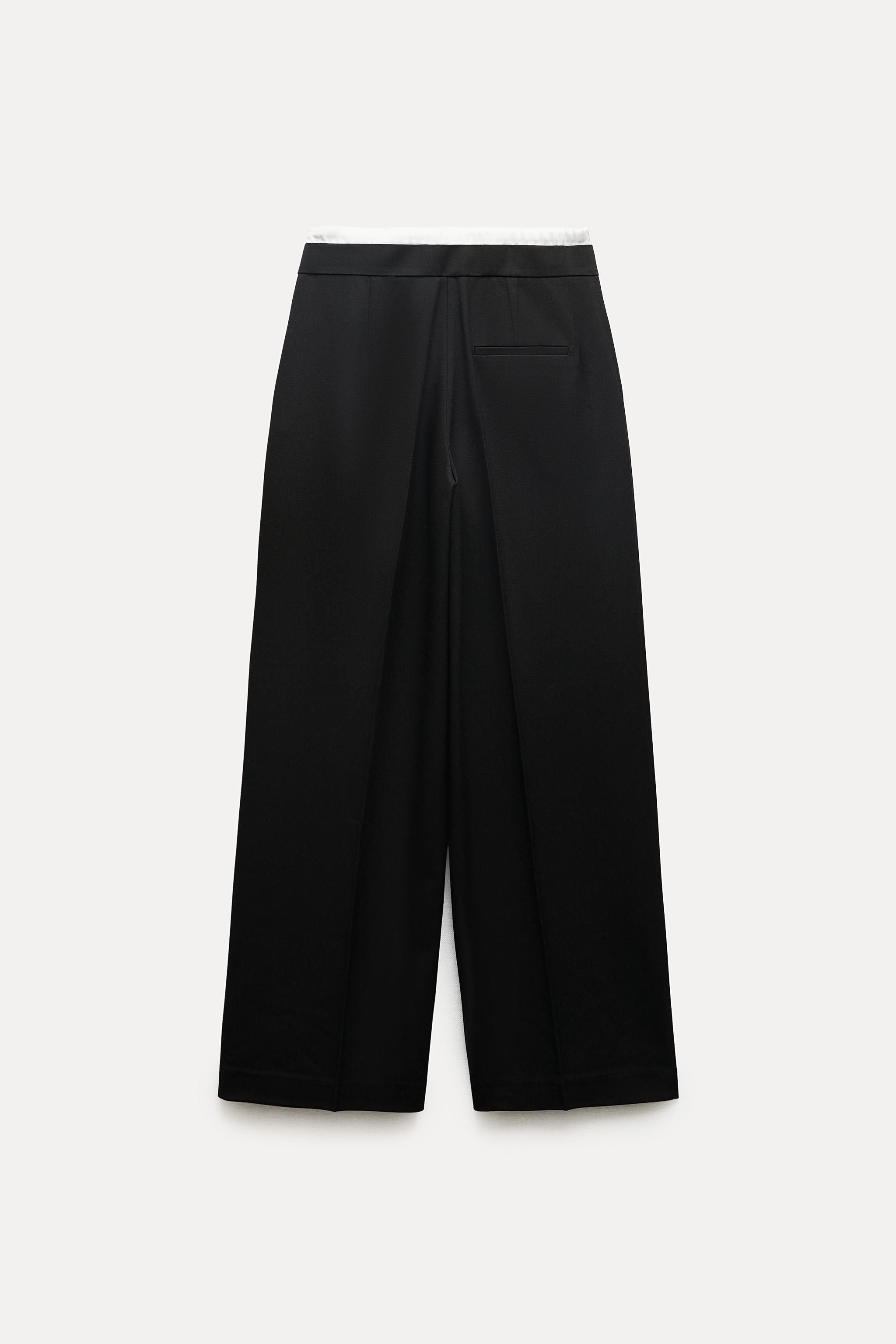 Double Waistband Trousers