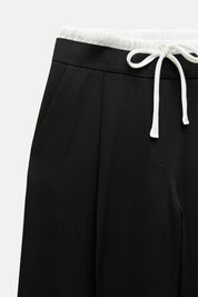 Double Waistband Trousers