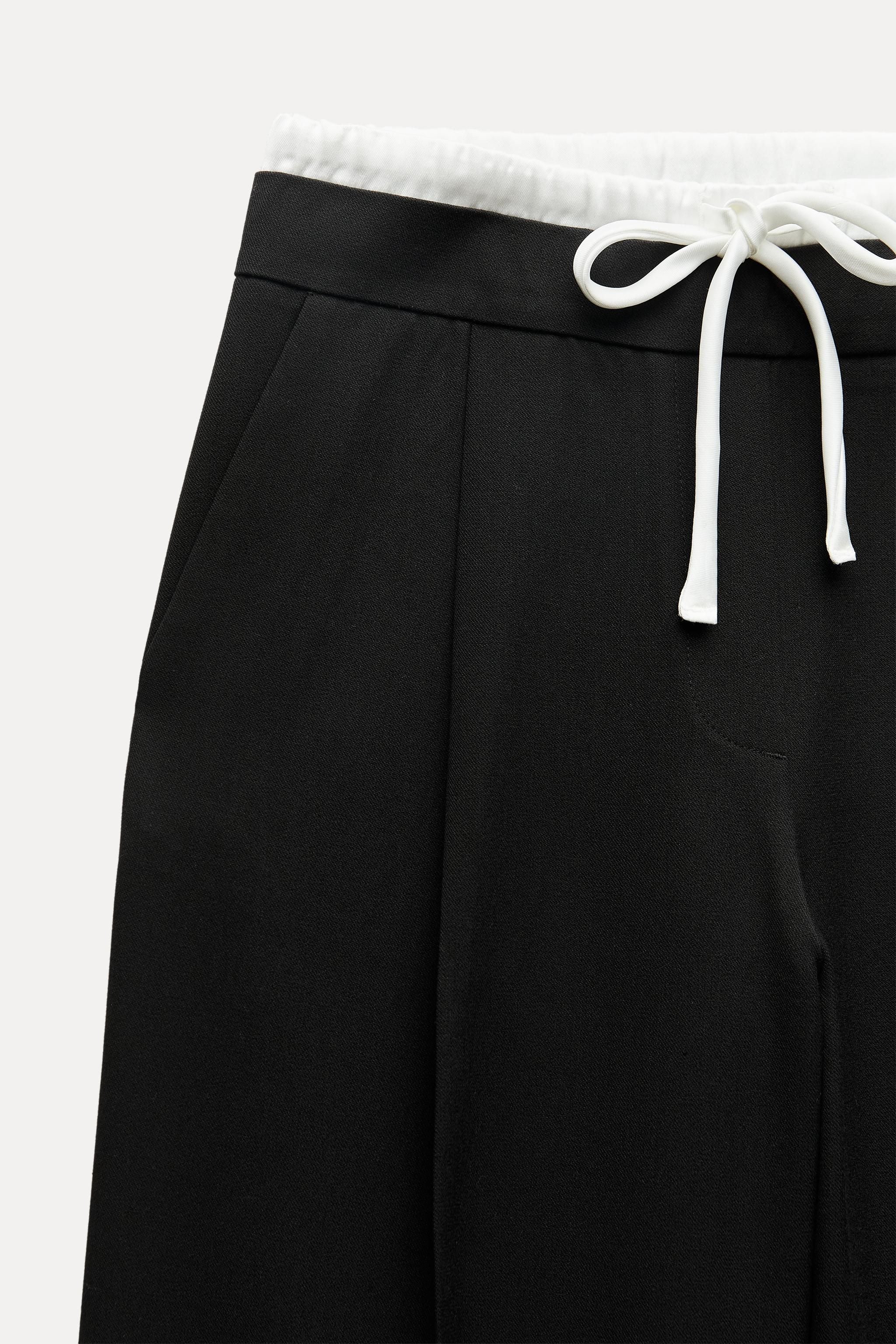 Double Waistband Trousers