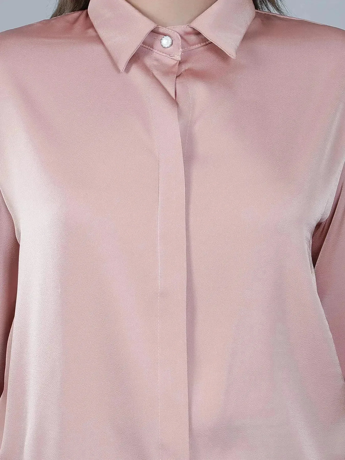 Glossy Satin Shirt
