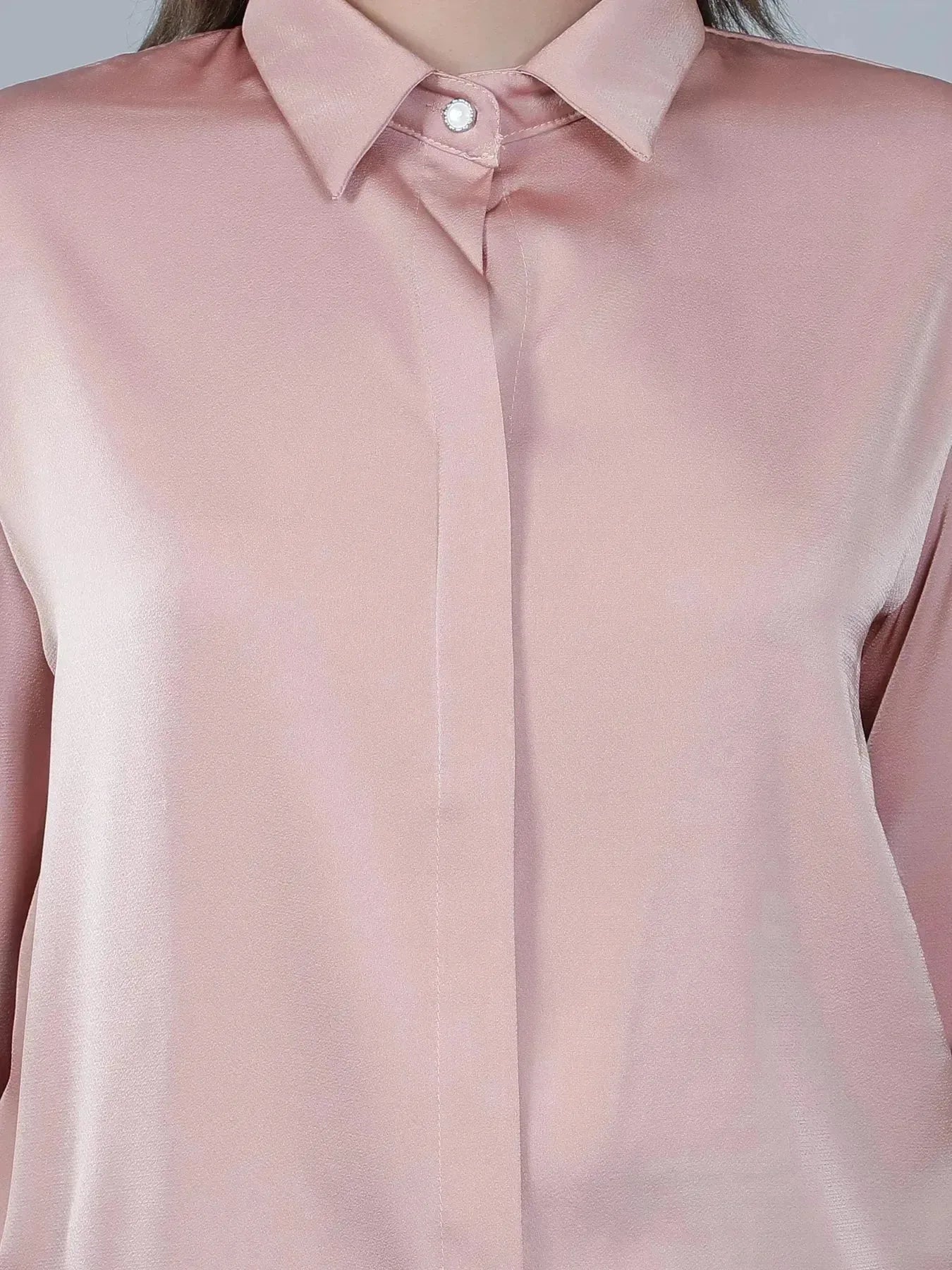 Glossy Satin Shirt