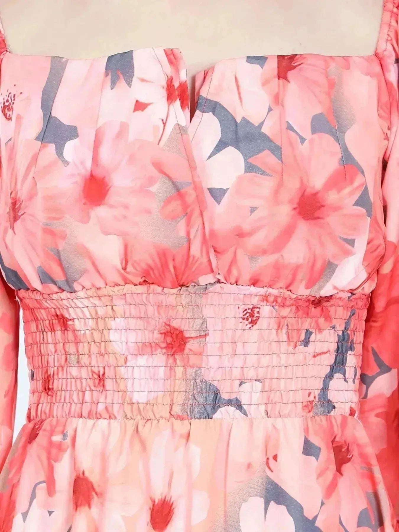 Floral Tier Maxi Dress