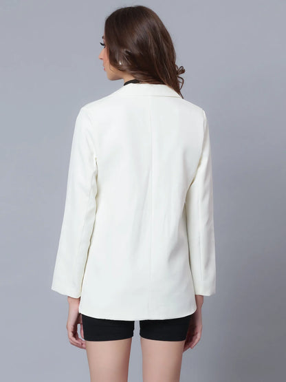Cut-Out Blazer