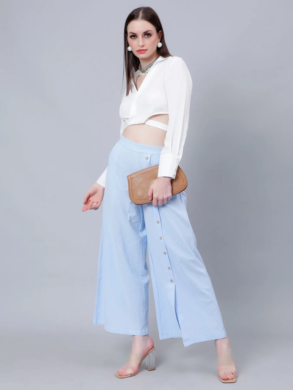 Classic Blouse &amp; Culottes Set
