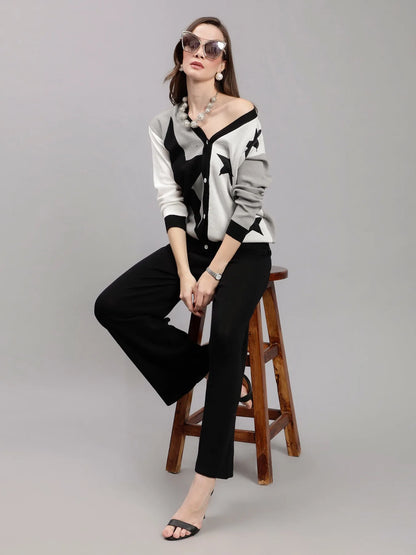 Star Knit Two Piece Set