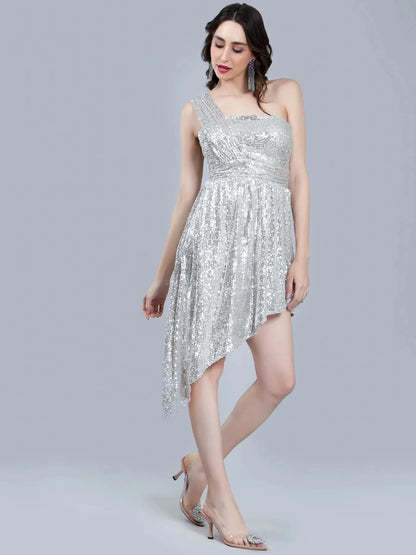 Sequined Cocktail Dress