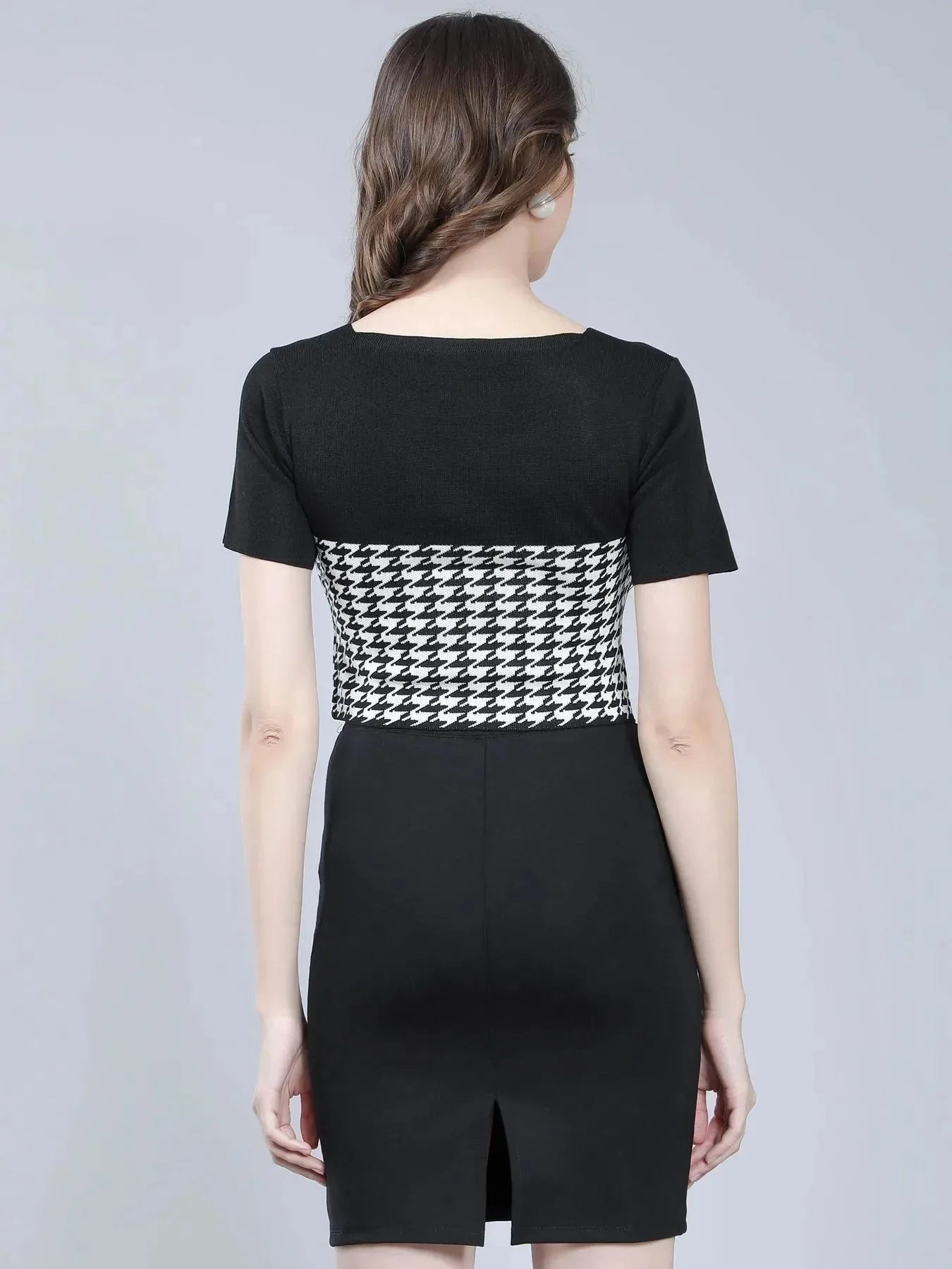 Herringbone Knitted Top