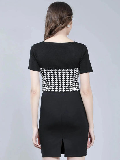 Herringbone Knitted Top
