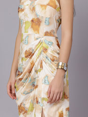 Sexy Marble Spaghetti Dress