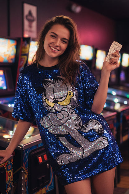 Garfield Sequence Dress