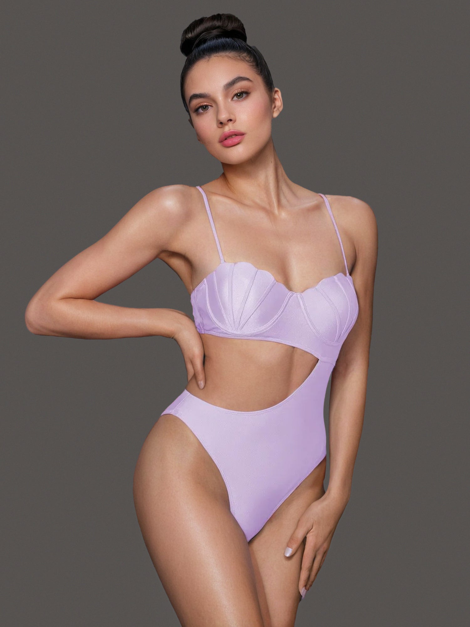 Elegant Cut-Out Monokini