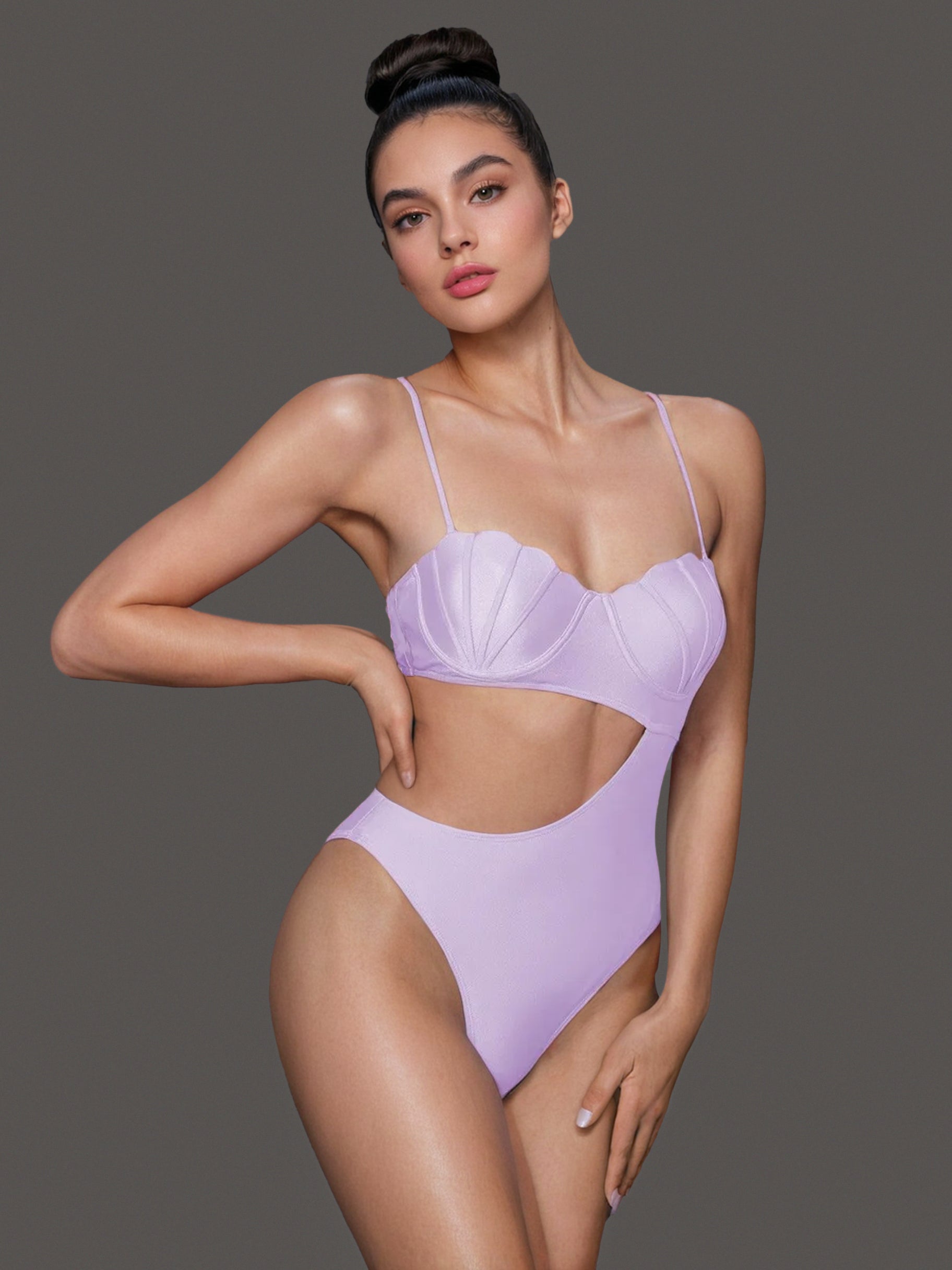 Elegant Cut-Out Monokini