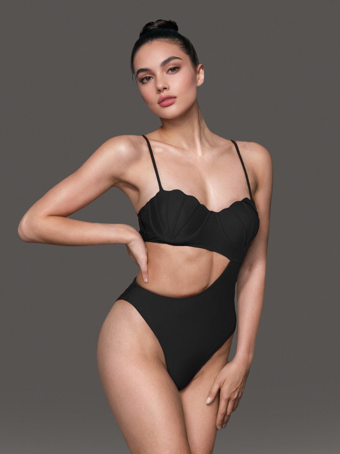Elegant Cut-Out Monokini