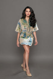 Tropical Printed Two Piece Set