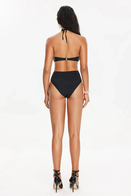 Flower Halter Monokini