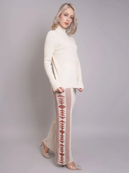 Aztec Printed Three Piece Set