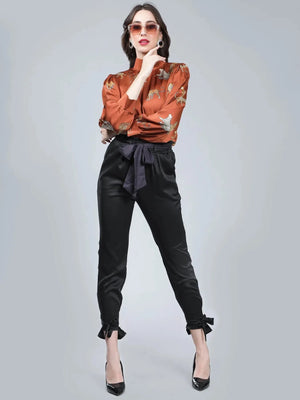 Leopards Print Blouse