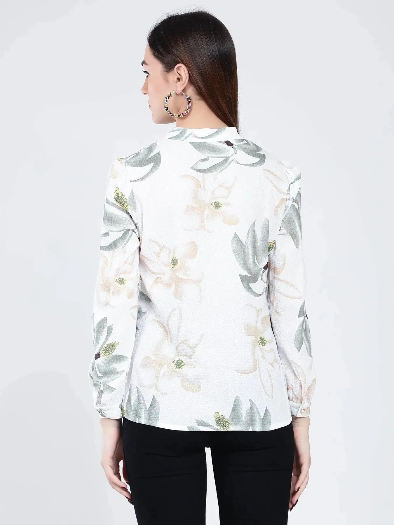 Water Colour Flower Blouse
