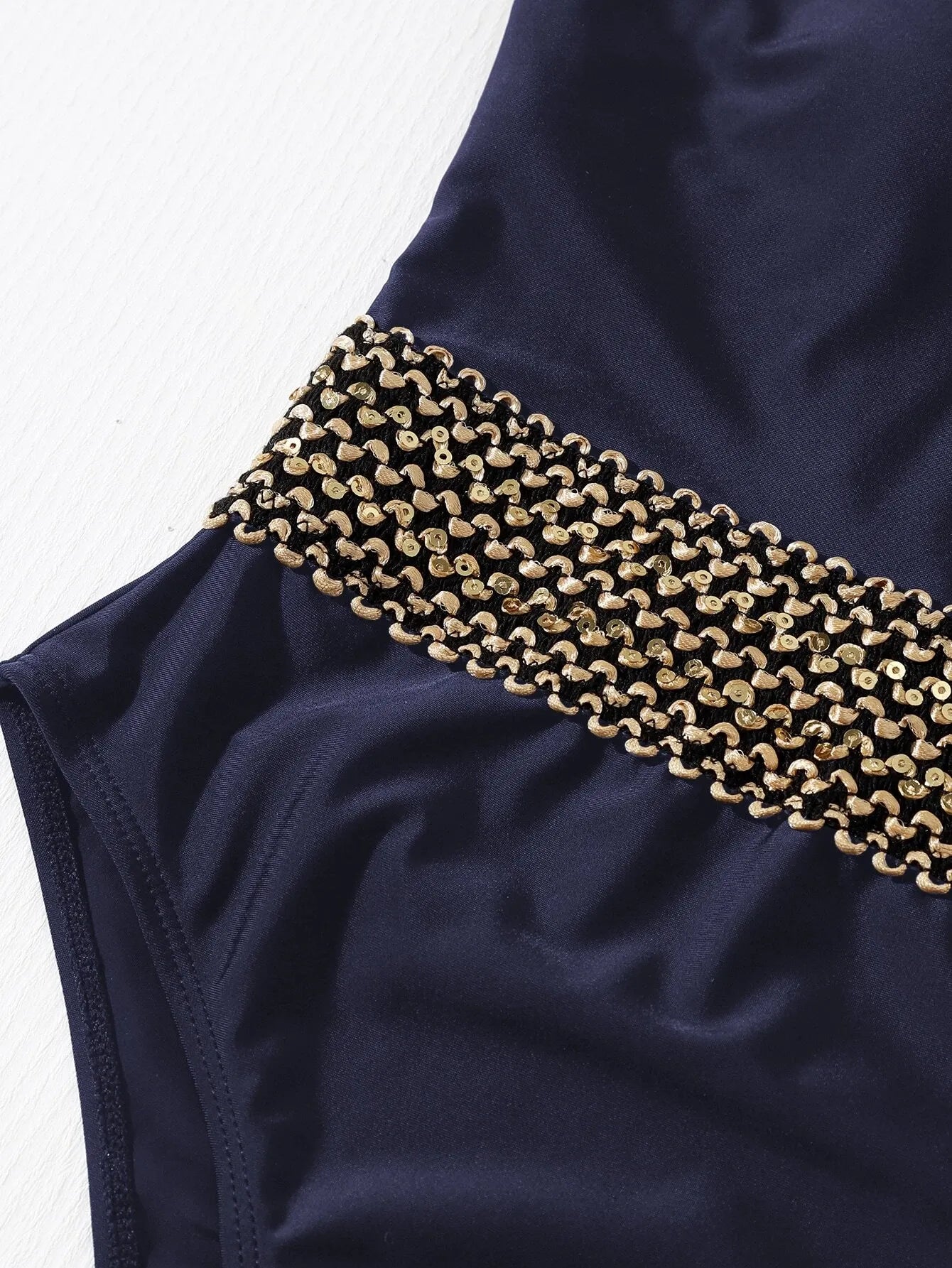Criss Cross Detail Monokini