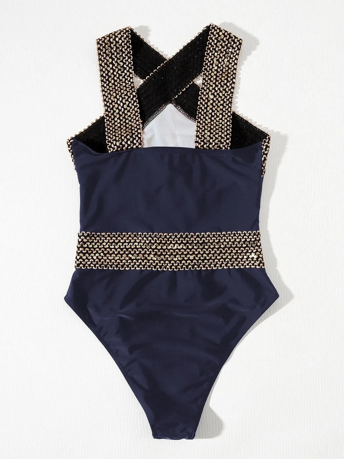 Criss Cross Detail Monokini