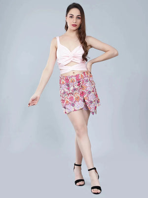 Twisted Knot Crop Top