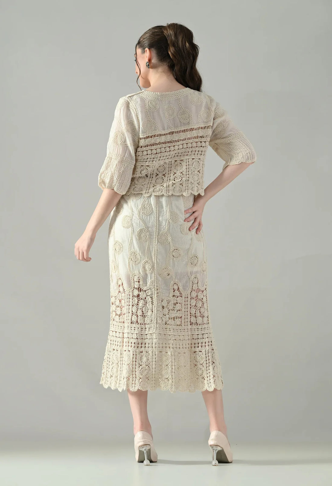 Crochet Charm Two-Piece Set