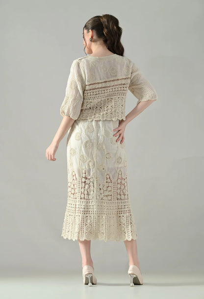 Crochet Charm Two-Piece Set