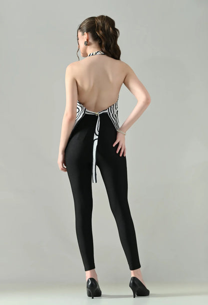 Backless Charm Halter Top