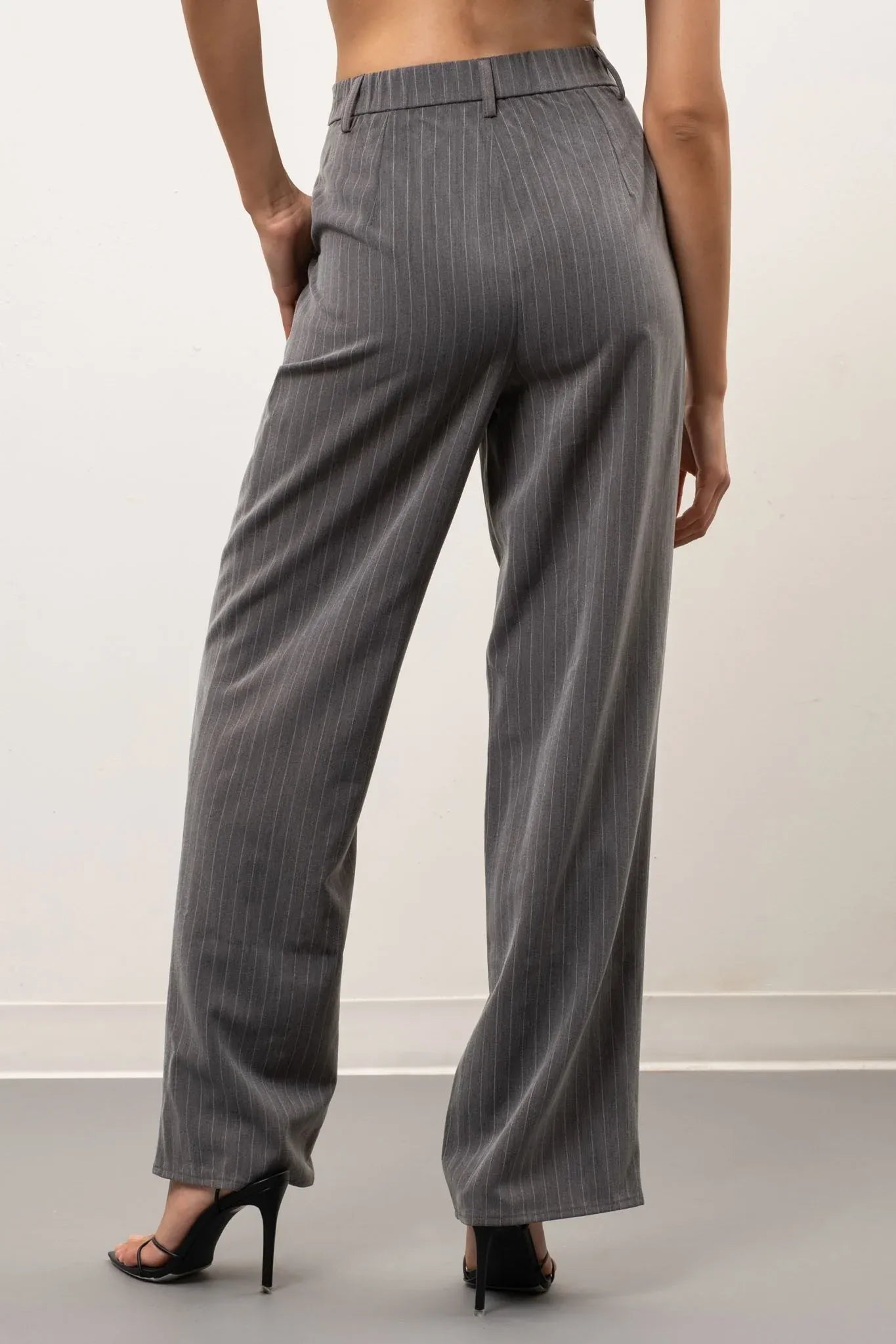 Pinstripe Two-Piece Set