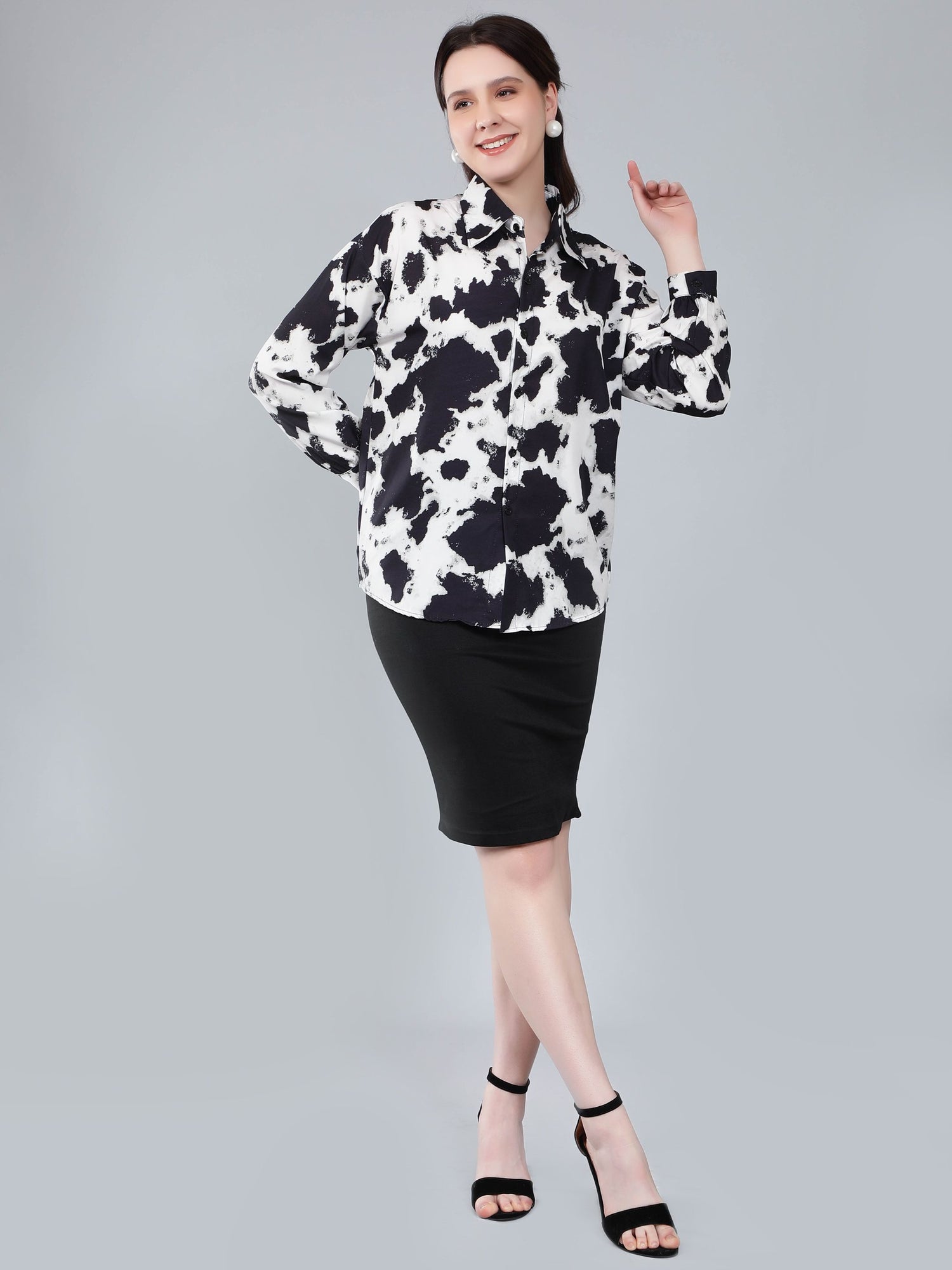 Smudge Print Shirt