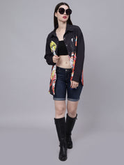 Hip-Hop Girls Oversized Shirt