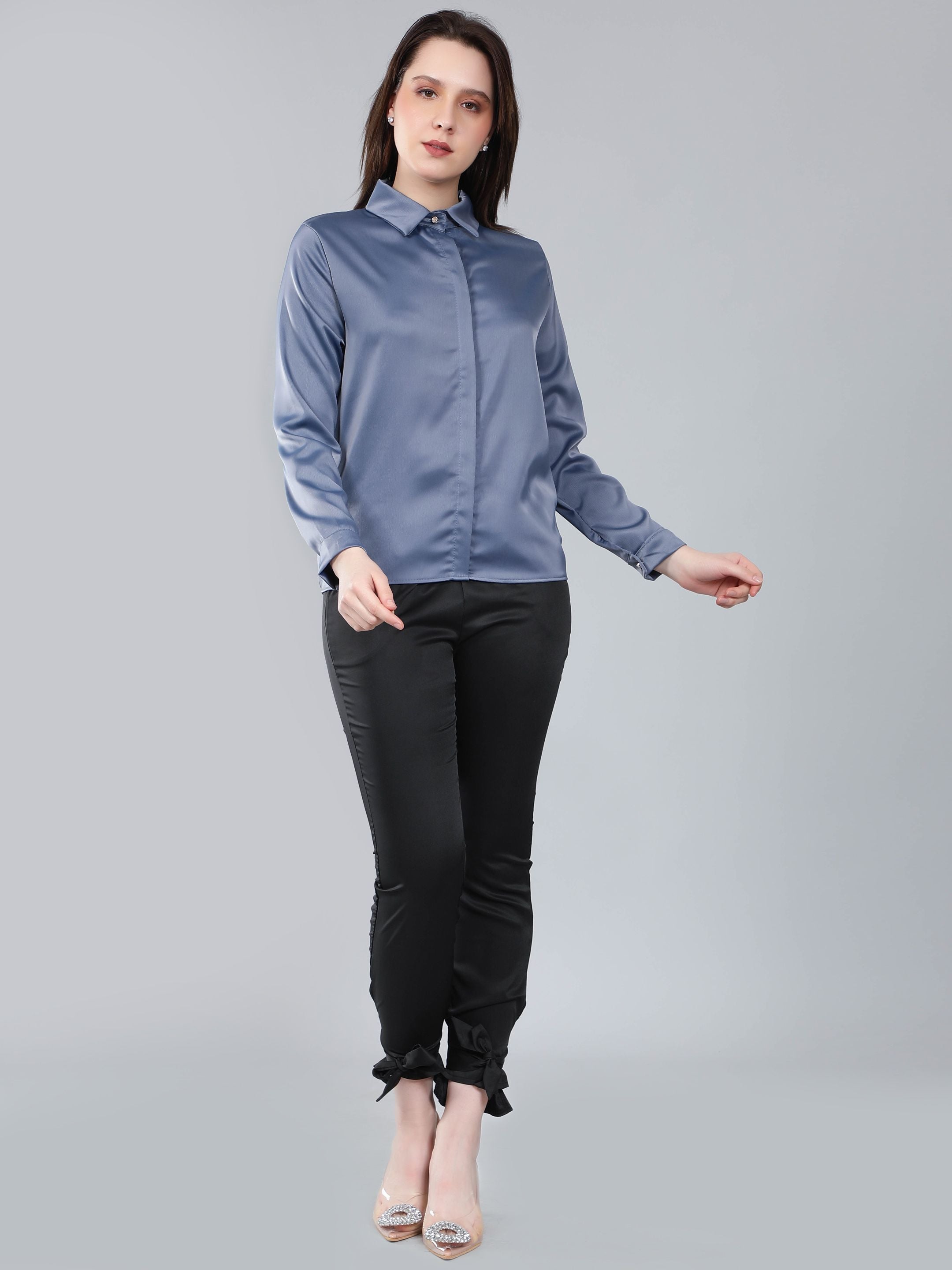 Glossy Satin Shirt