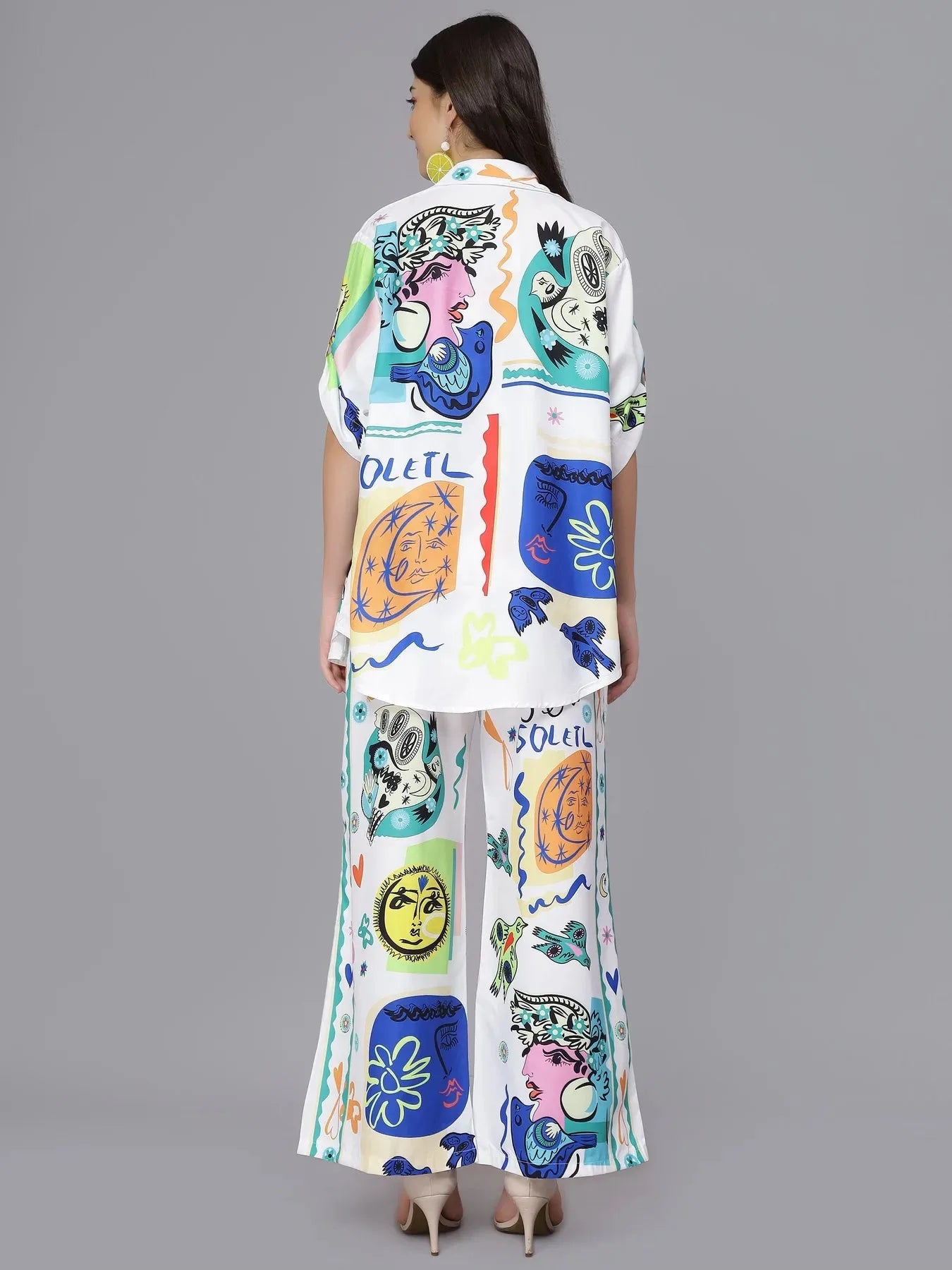 Sunburst Serenade Printed Two Piece Set