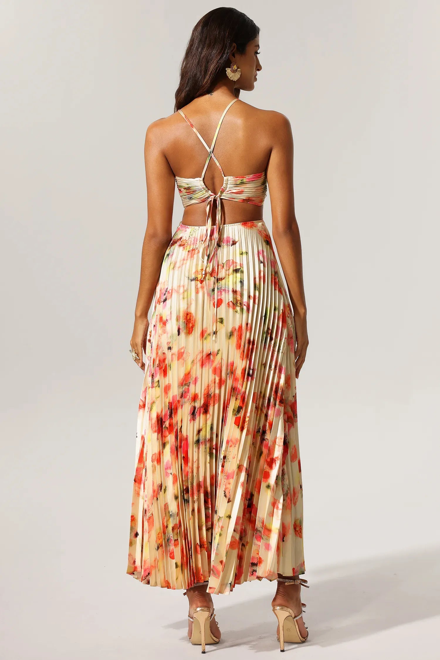 Hollow Out Maxi Dress