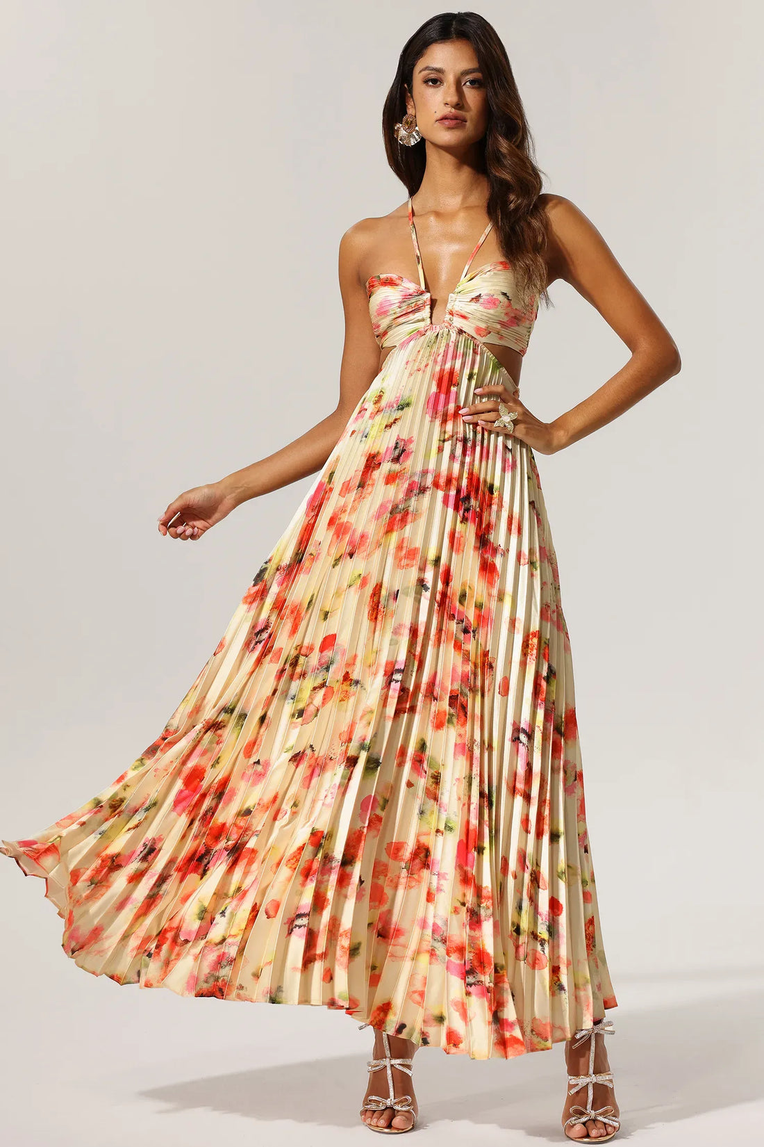 Hollow Out Maxi Dress