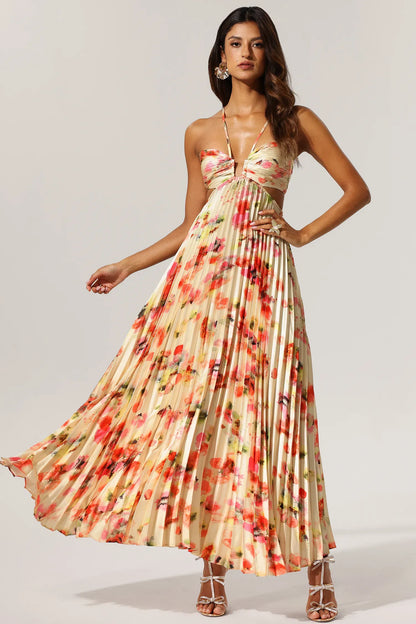Hollow Out Maxi Dress