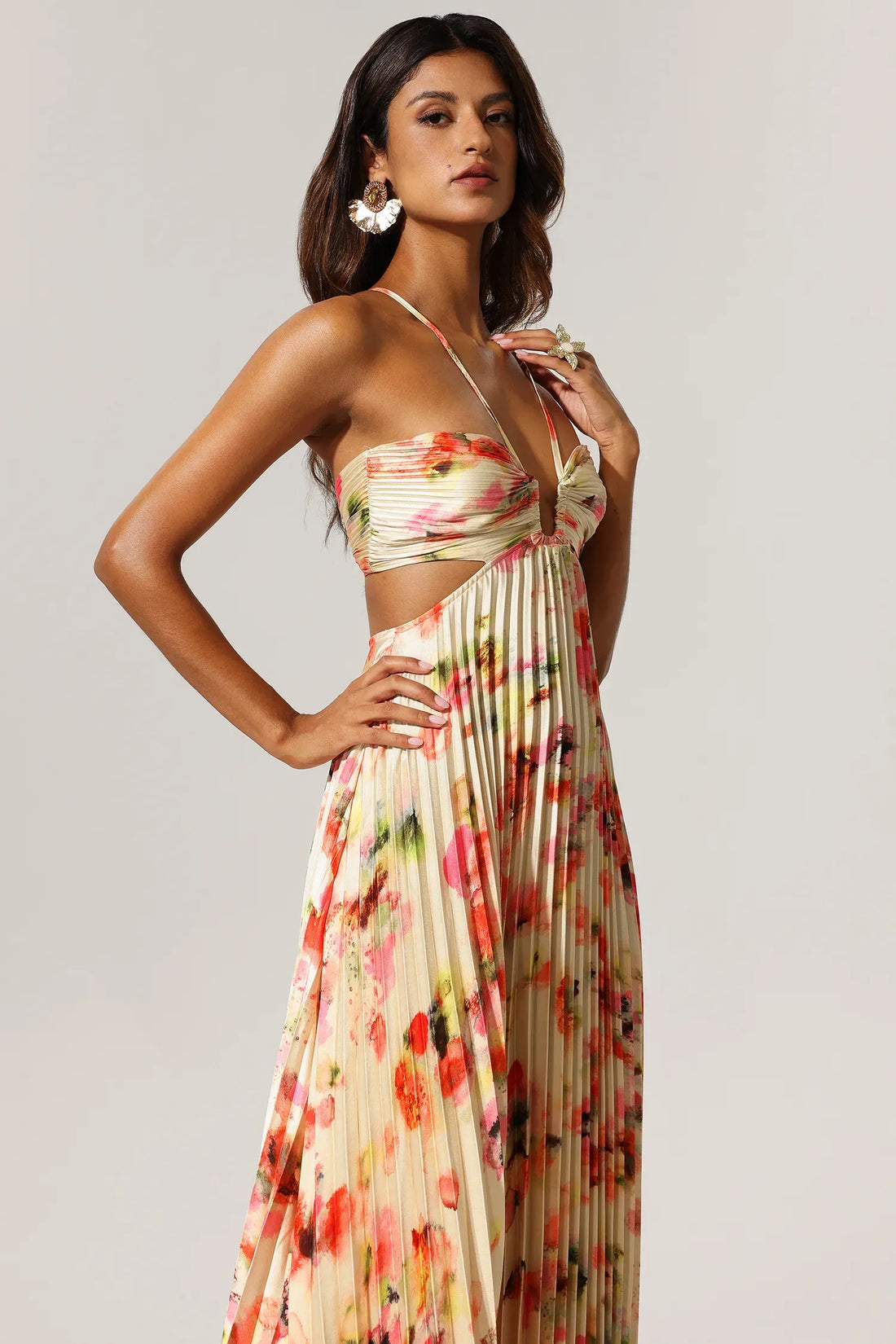 Hollow Out Maxi Dress