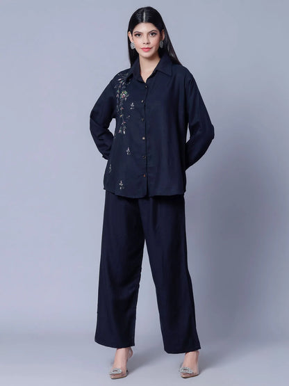 Hand Embroidery Two-Piece Set